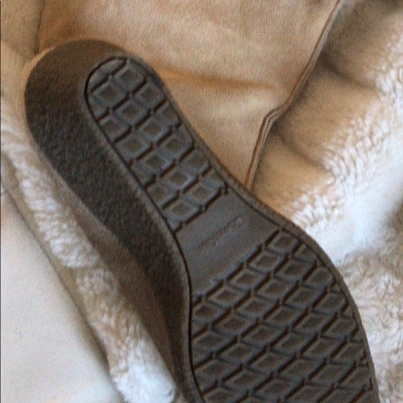 Calvin Klein Suede & Mongolian fur boots - Picture 2 of 2